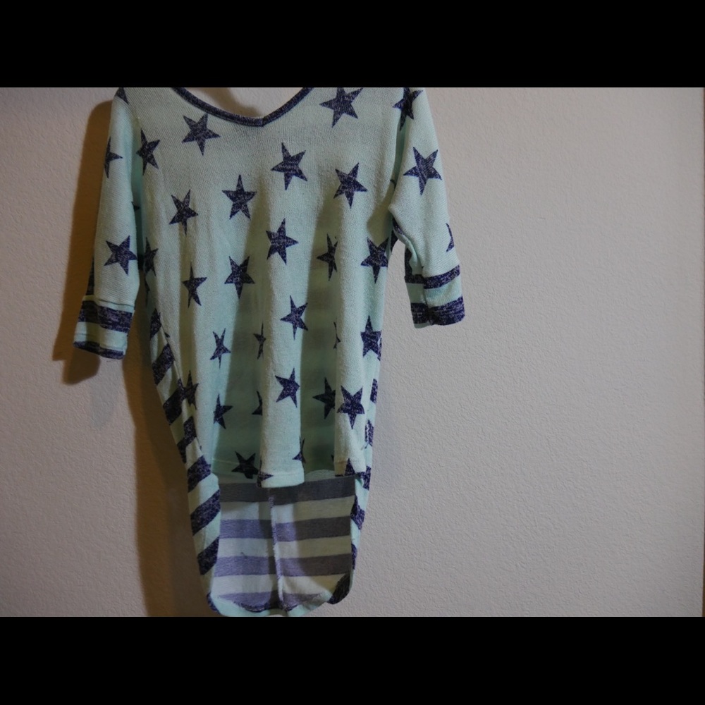 Blue Stars and Stripes shirt